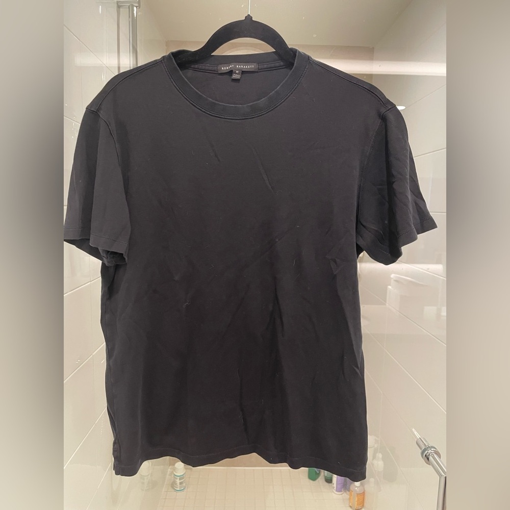 Robert Barrakett black t shirt
